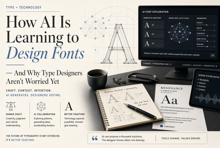 How AI Is Learning to Design Fonts — And Why Type Designers Aren't Worried Yet